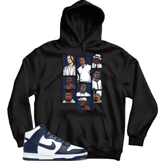 Dunk High Midnight Navy hoodie