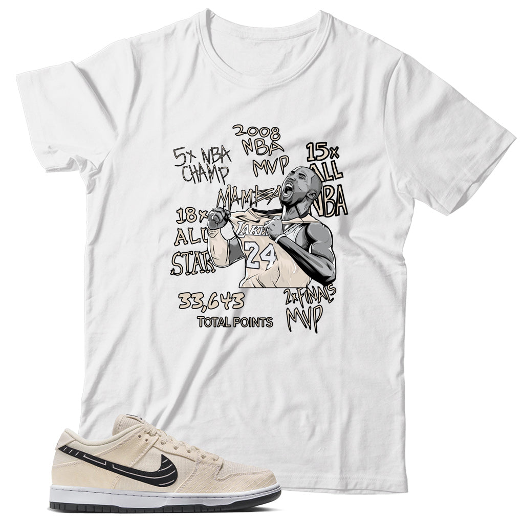 Dunk Low Albino & Preto Shirt