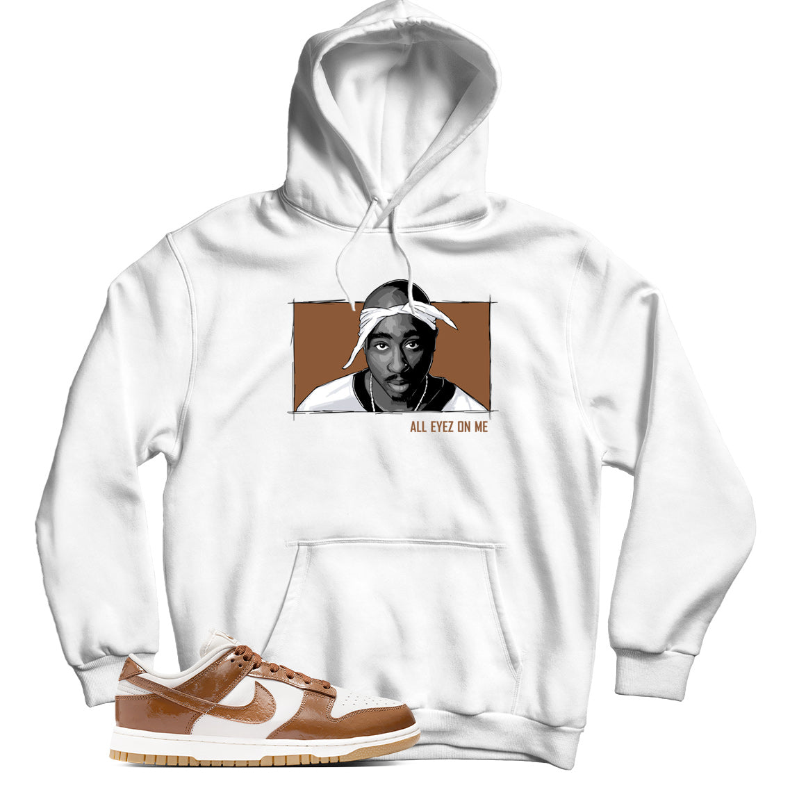 Dunk Low Ale Brown Ostrich hoodie