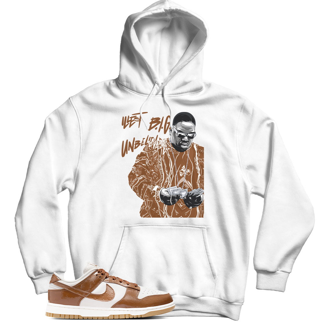 Dunk Low Ale Brown Ostrich hoodie