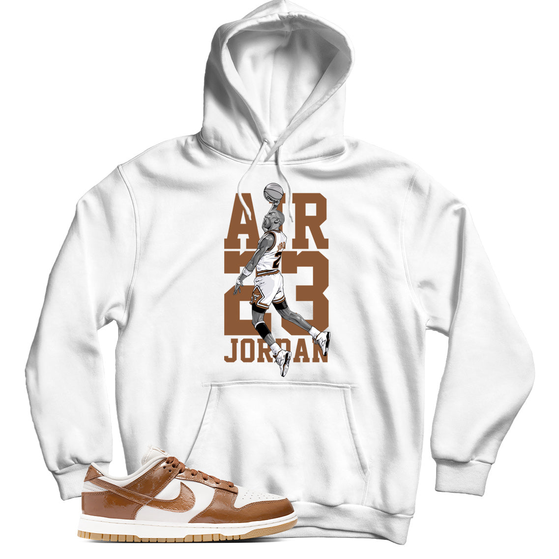 Dunk Low Ale Brown Ostrich hoodie