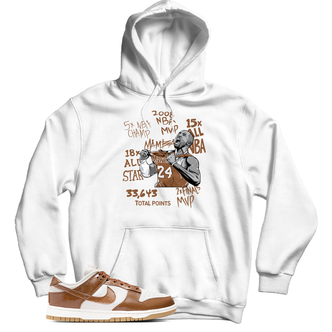 Dunk Low Ale Brown Ostrich hoodie