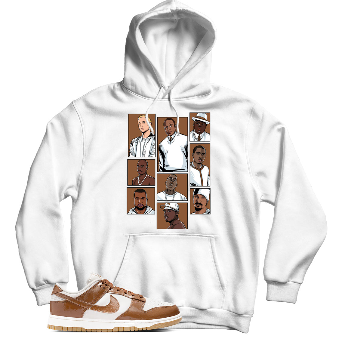 Dunk Low Brown Ostrich hoodie