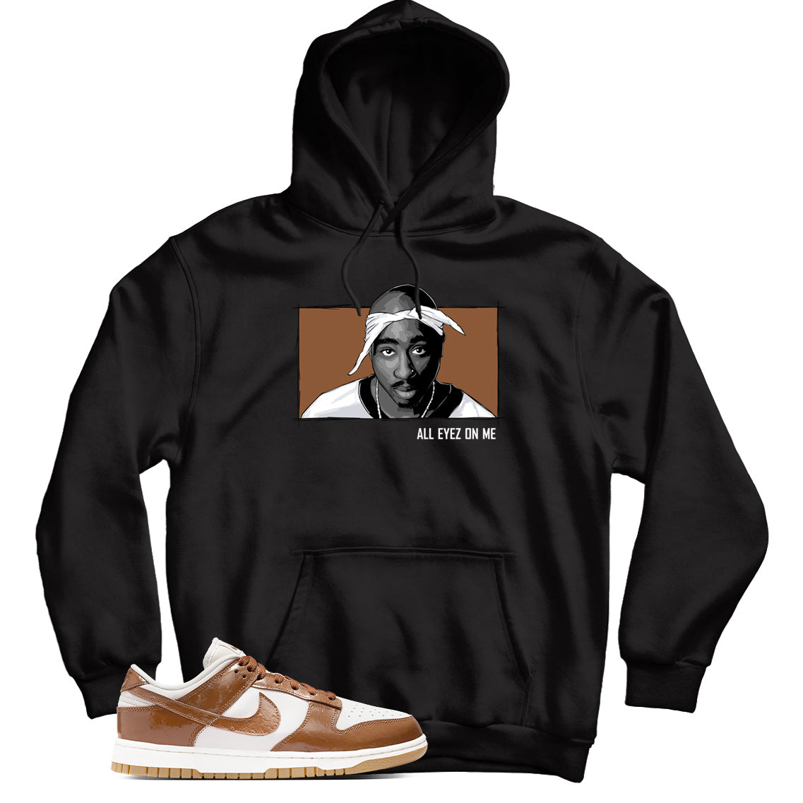 Dunk Low Ale Brown Ostrich hoodie