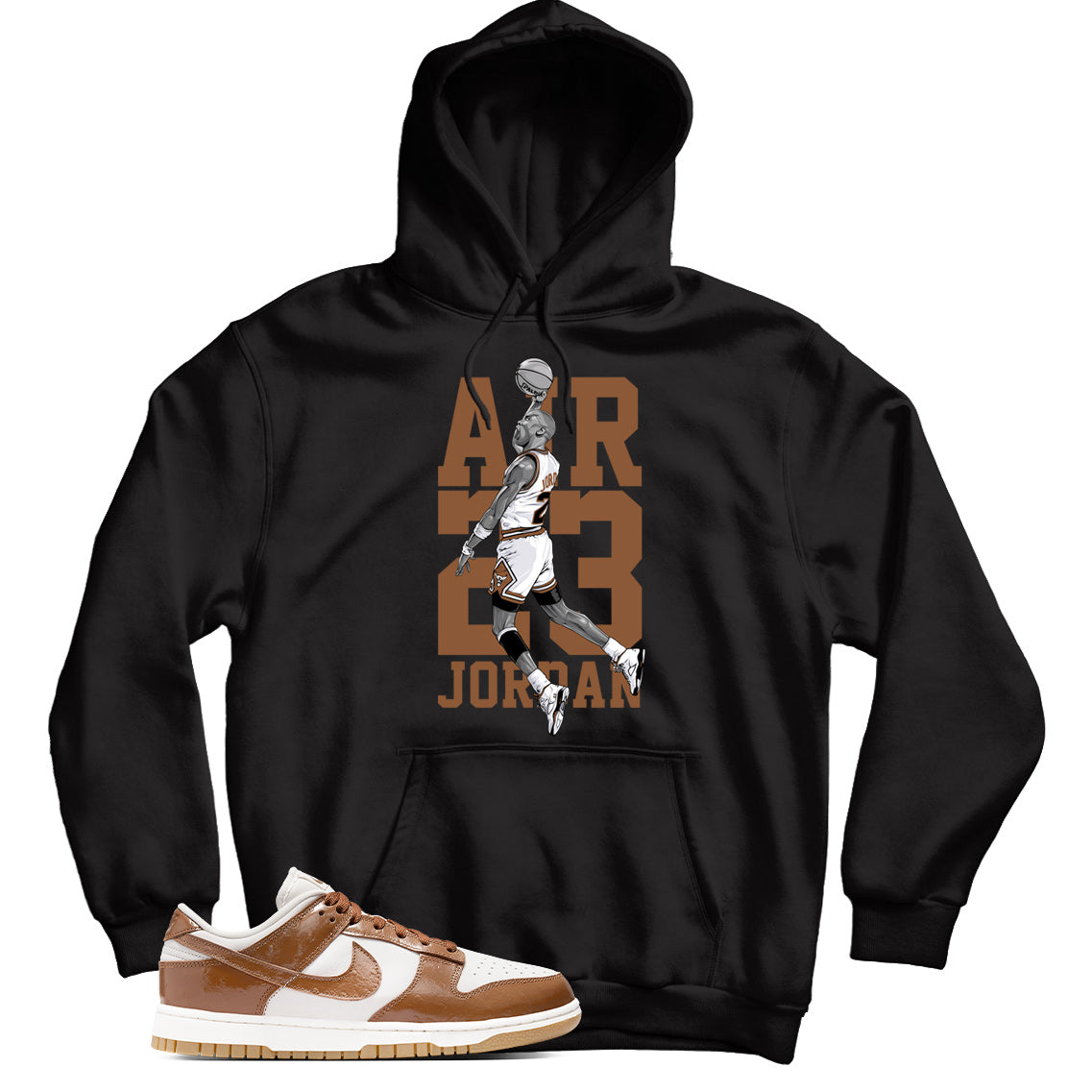 Dunk Low Ale Brown Ostrich hoodie