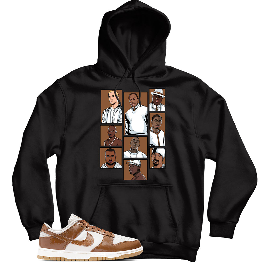 Dunk Low Brown Ostrich hoodie