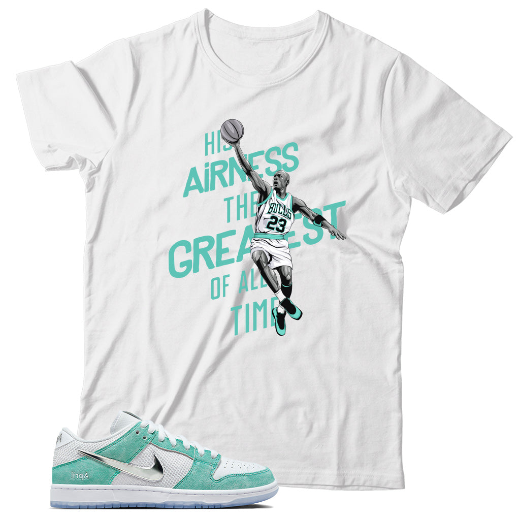 April Skateboards x Dunk Low shirt