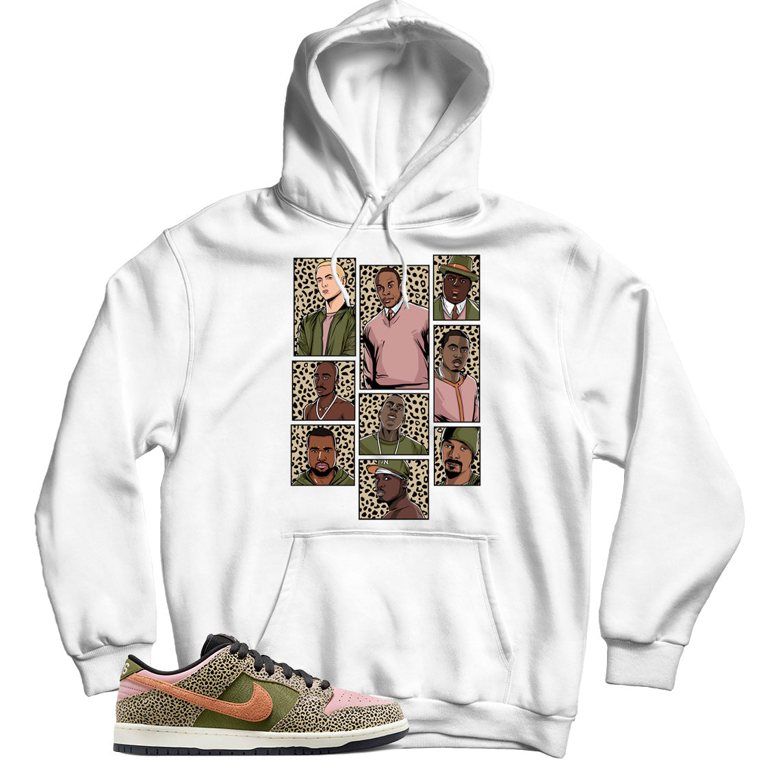 Hoodie Match Nike Dunk Low Arts-Rec