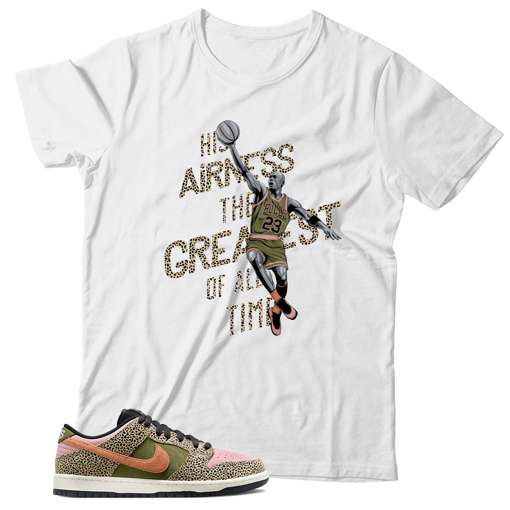 T-Shirt Match Nike Dunk Low Arts-Rec