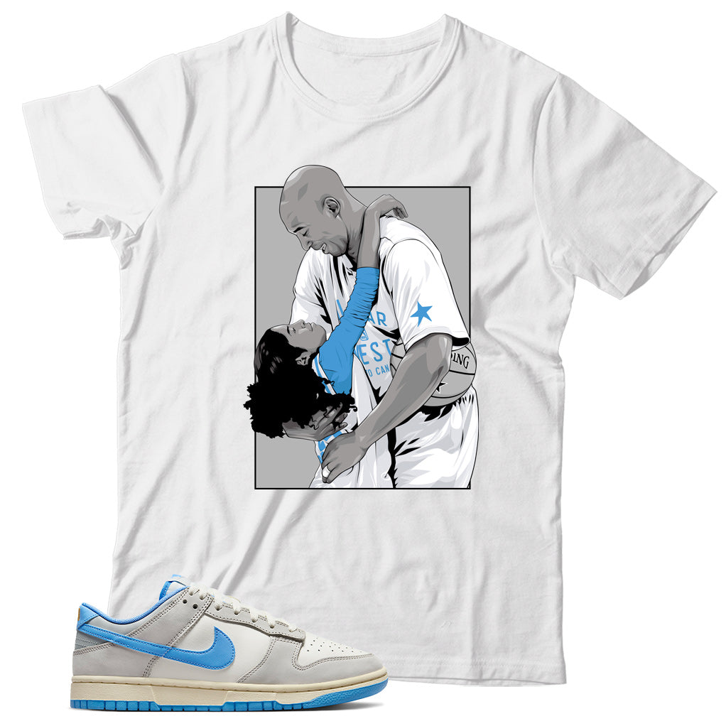 Dunk Low Athletic Department shirt