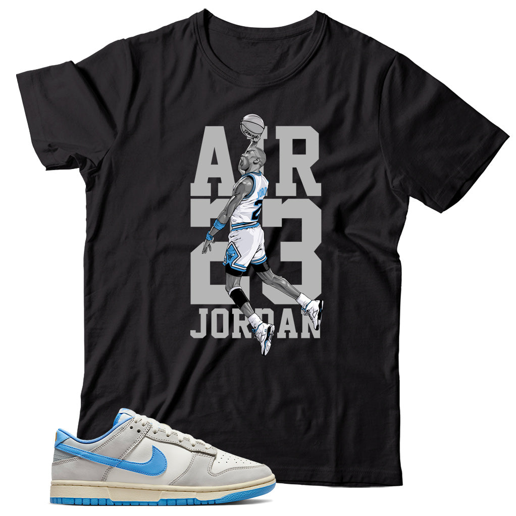 Dunk Low Athletic Department shirt