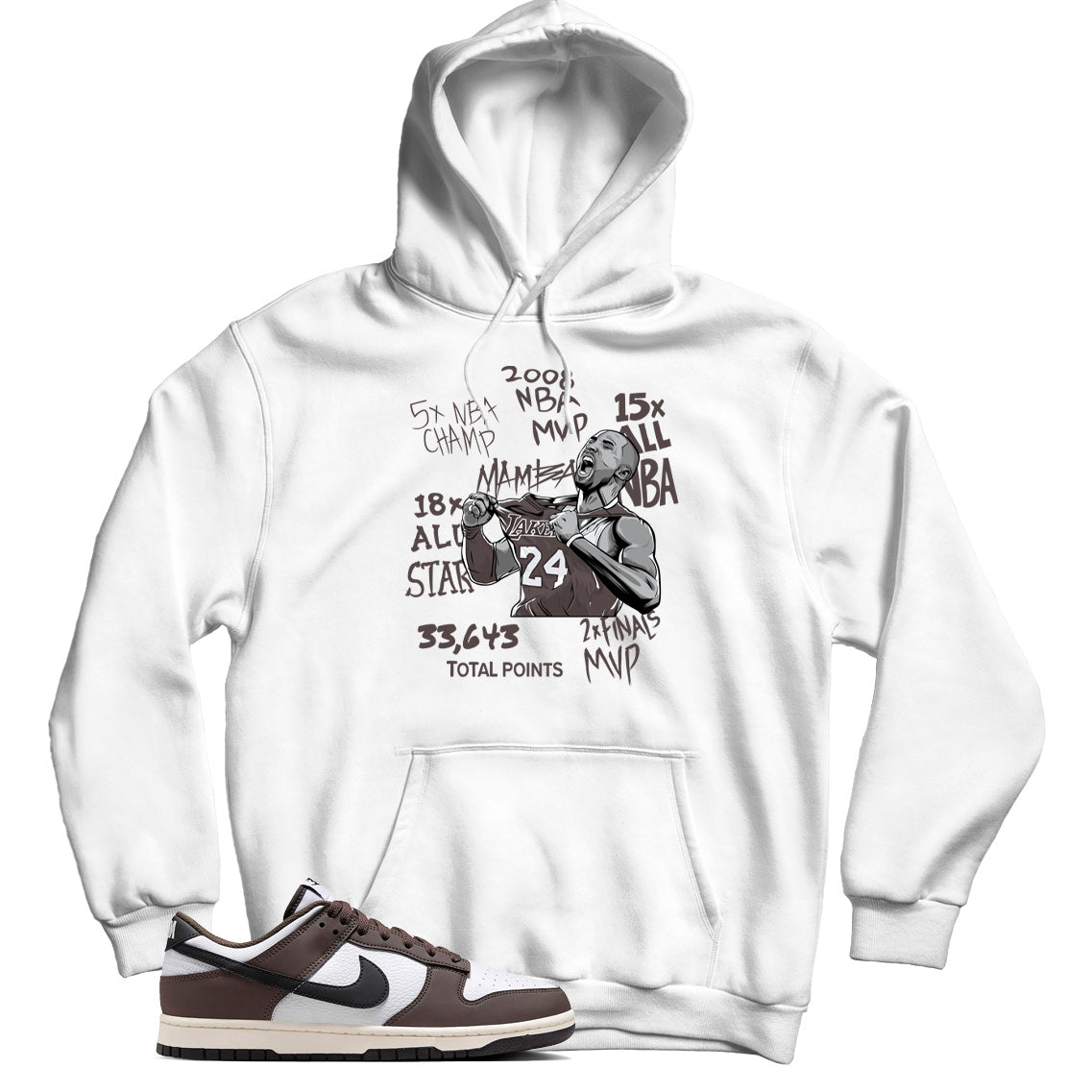 Dunk Low Baroque Brown hoodie