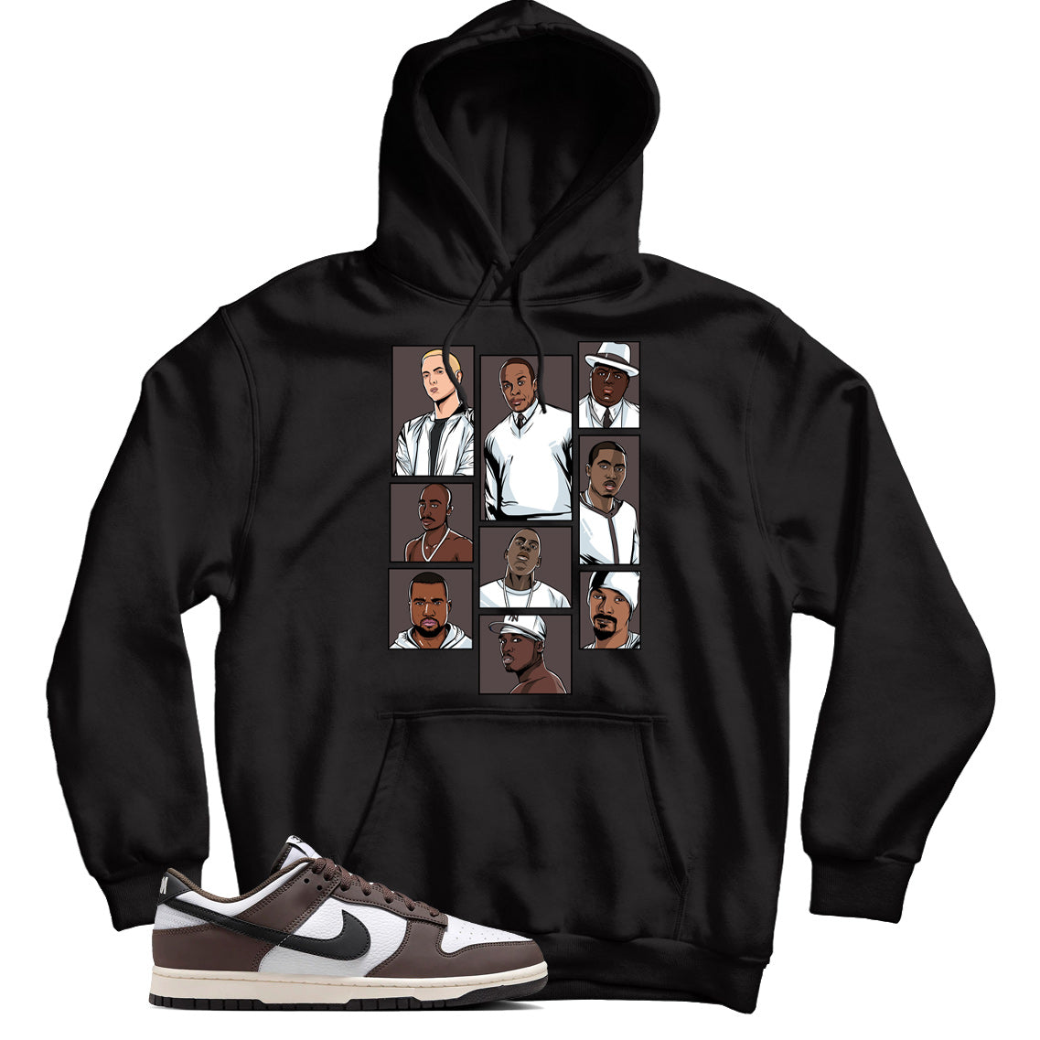 Dunk Low Baroque Brown hoodie