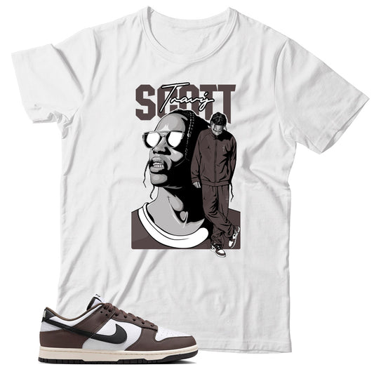 Shirt Match Nike Dunk Low Baroque Brown