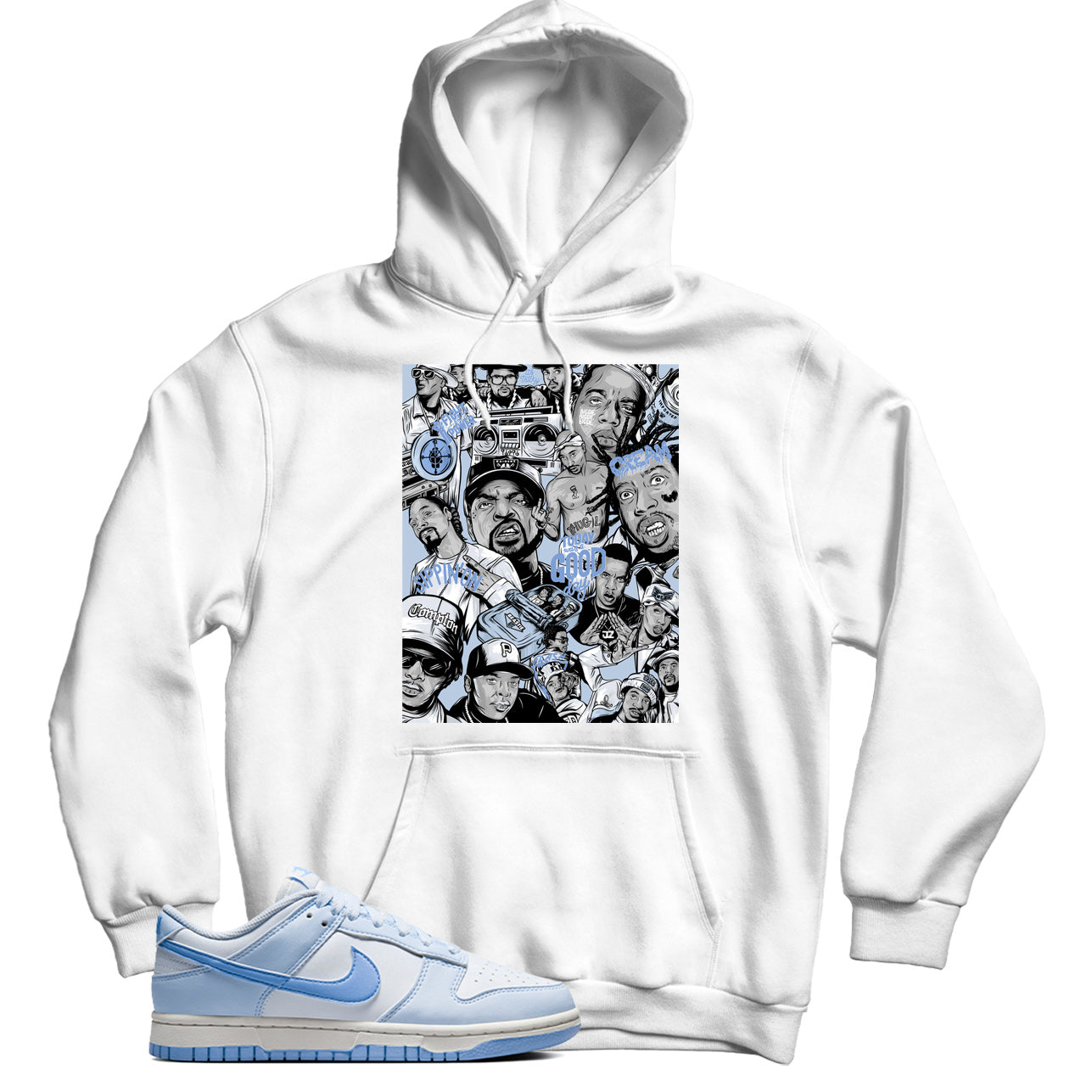 Dunk Low Blue Tint hoodie