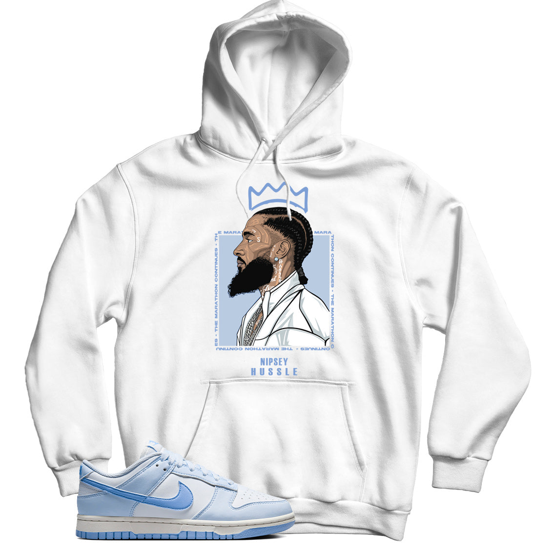 Dunk Low Blue Tint hoodie