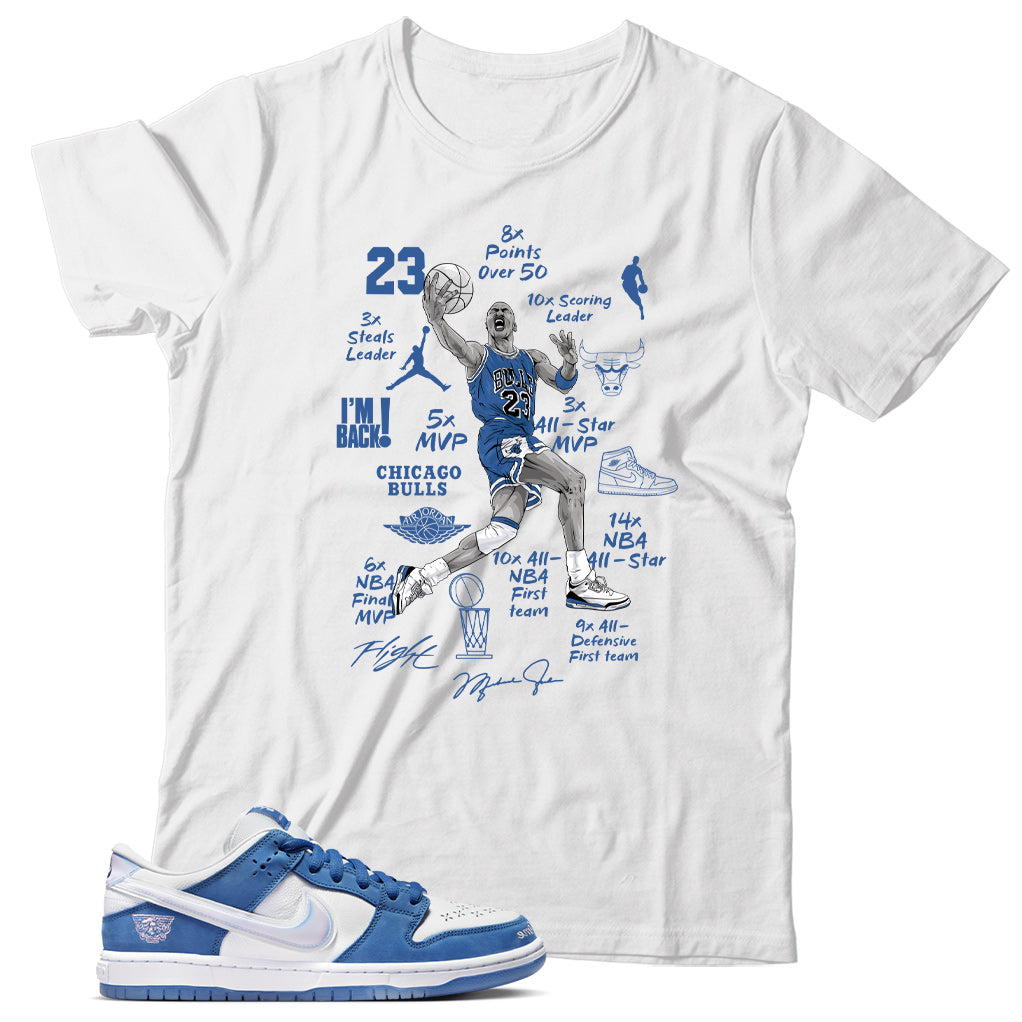 Dunk Low Born x Raised shirt