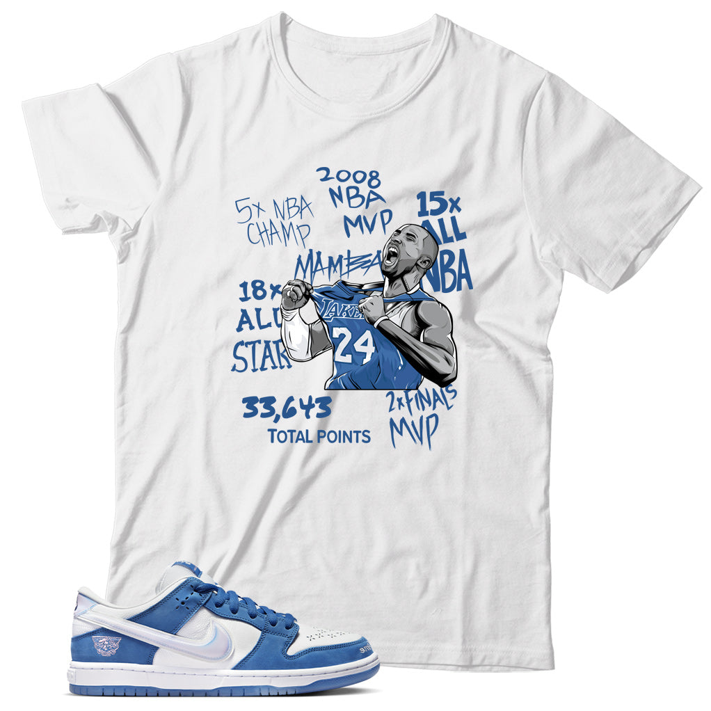 Dunk Low Born x Raised shirt