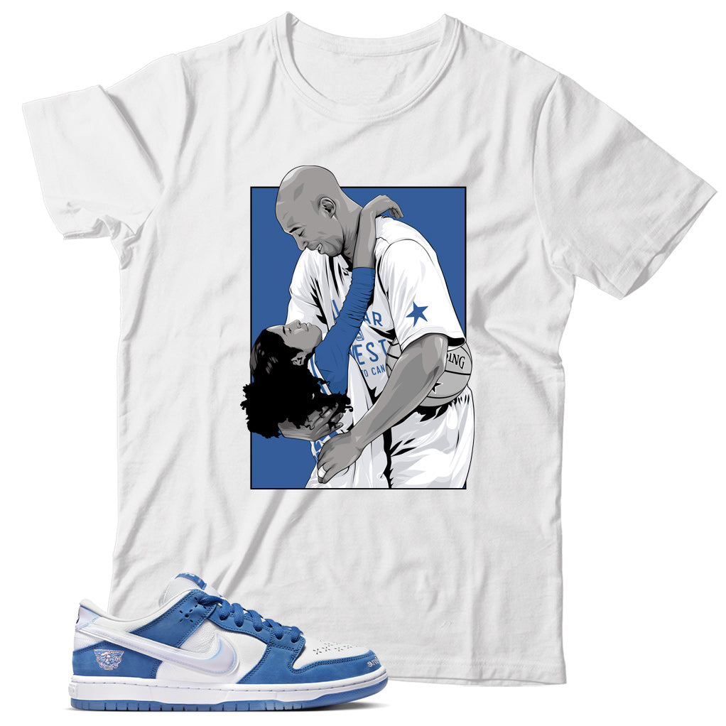 Dunk Low Born x Raised shirt