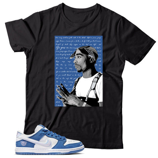 Dunk Low Born x Raised shirt