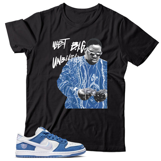 Dunk Low Born x Raised shirt