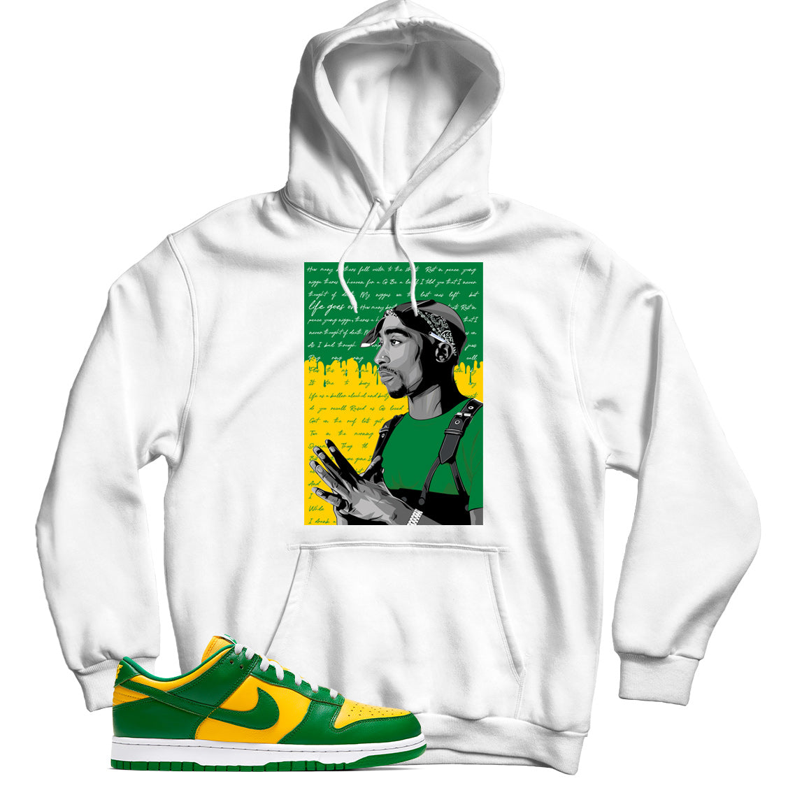 Dunk Low Brazil hoodie