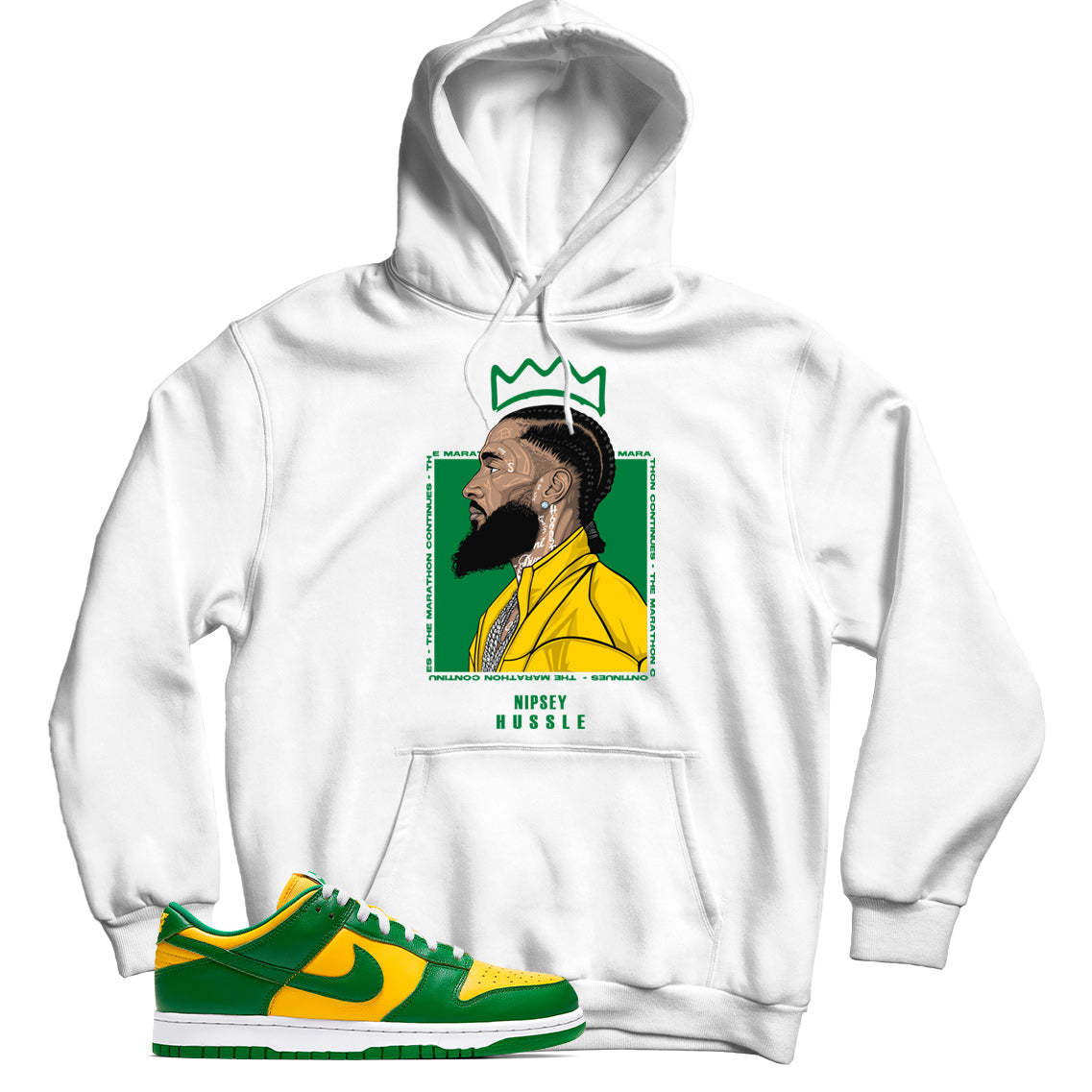 Dunk Low Brazil hoodie