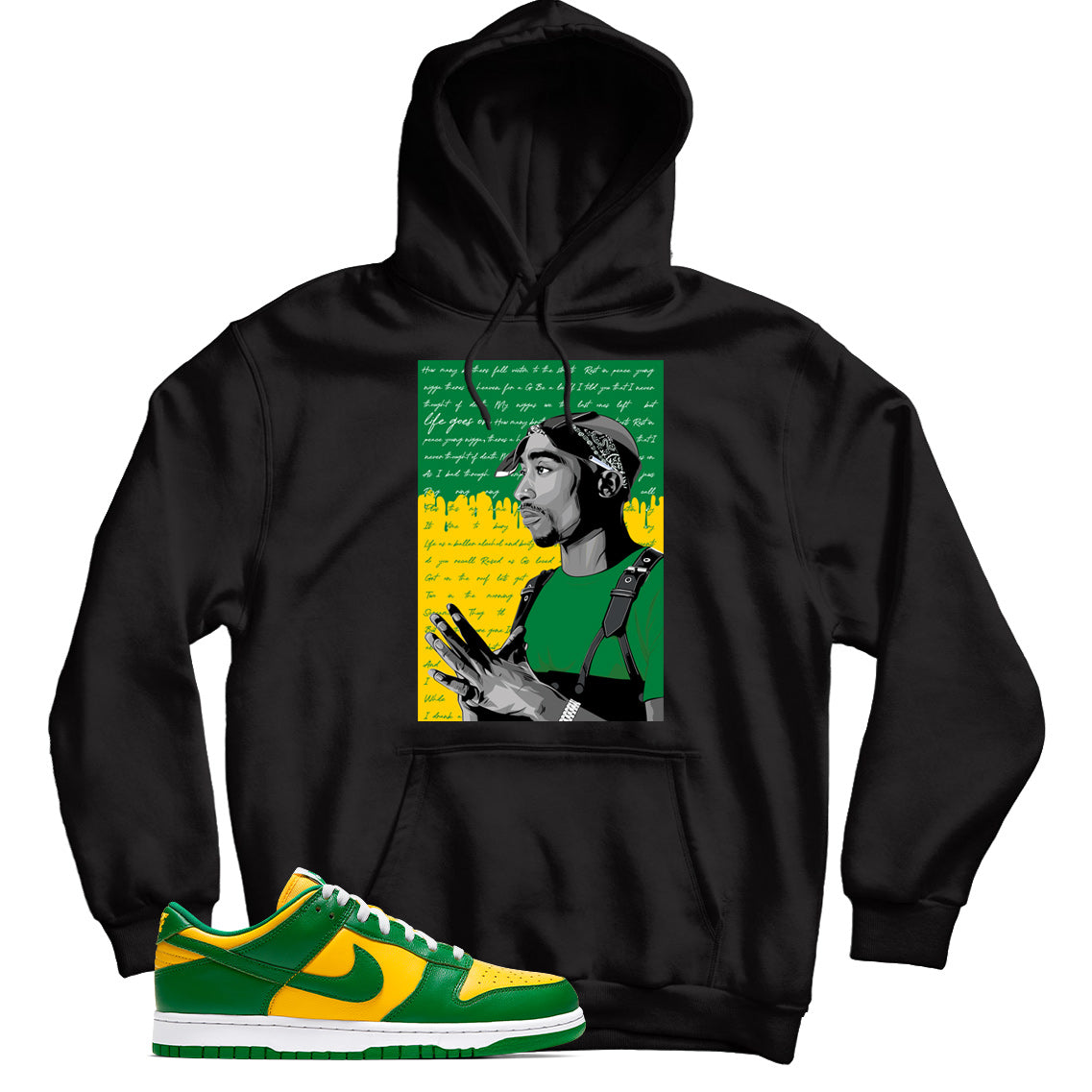 Dunk Low Brazil hoodie