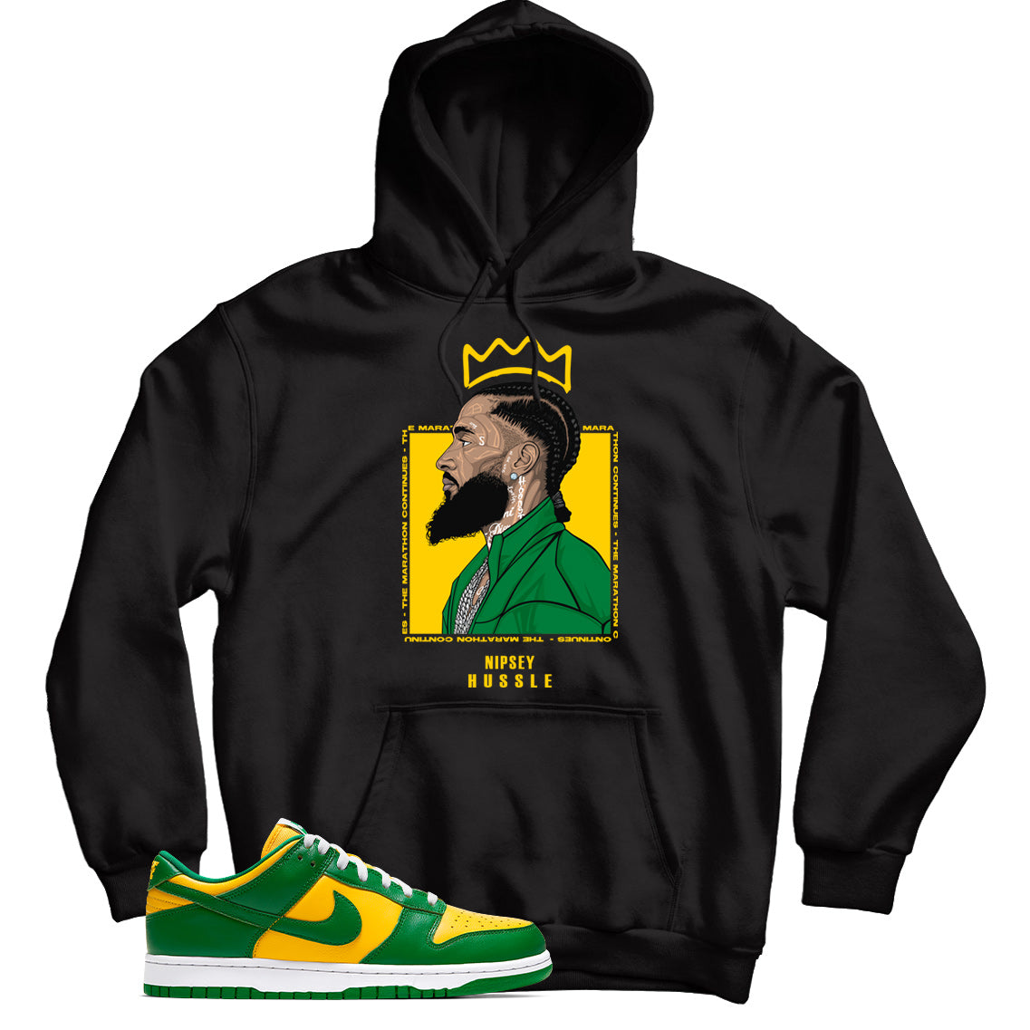 Dunk Low Brazil hoodie