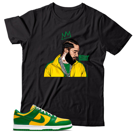 Shirt Match Nike Dunk Low Brazil