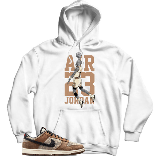Dunk Low CO.JP Brown Snakeskin hoodie