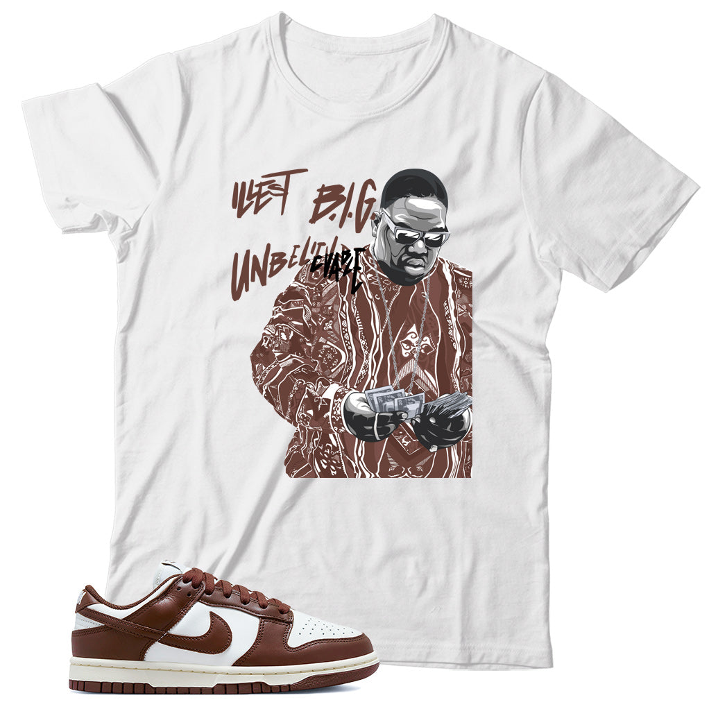 Nike Dunk Low Cacao Wow shirt