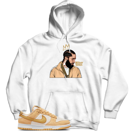 Dunk Low Celestial Gold hoodie
