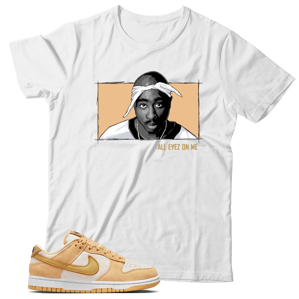 Dunk Low Celestial Gold Suede shirt