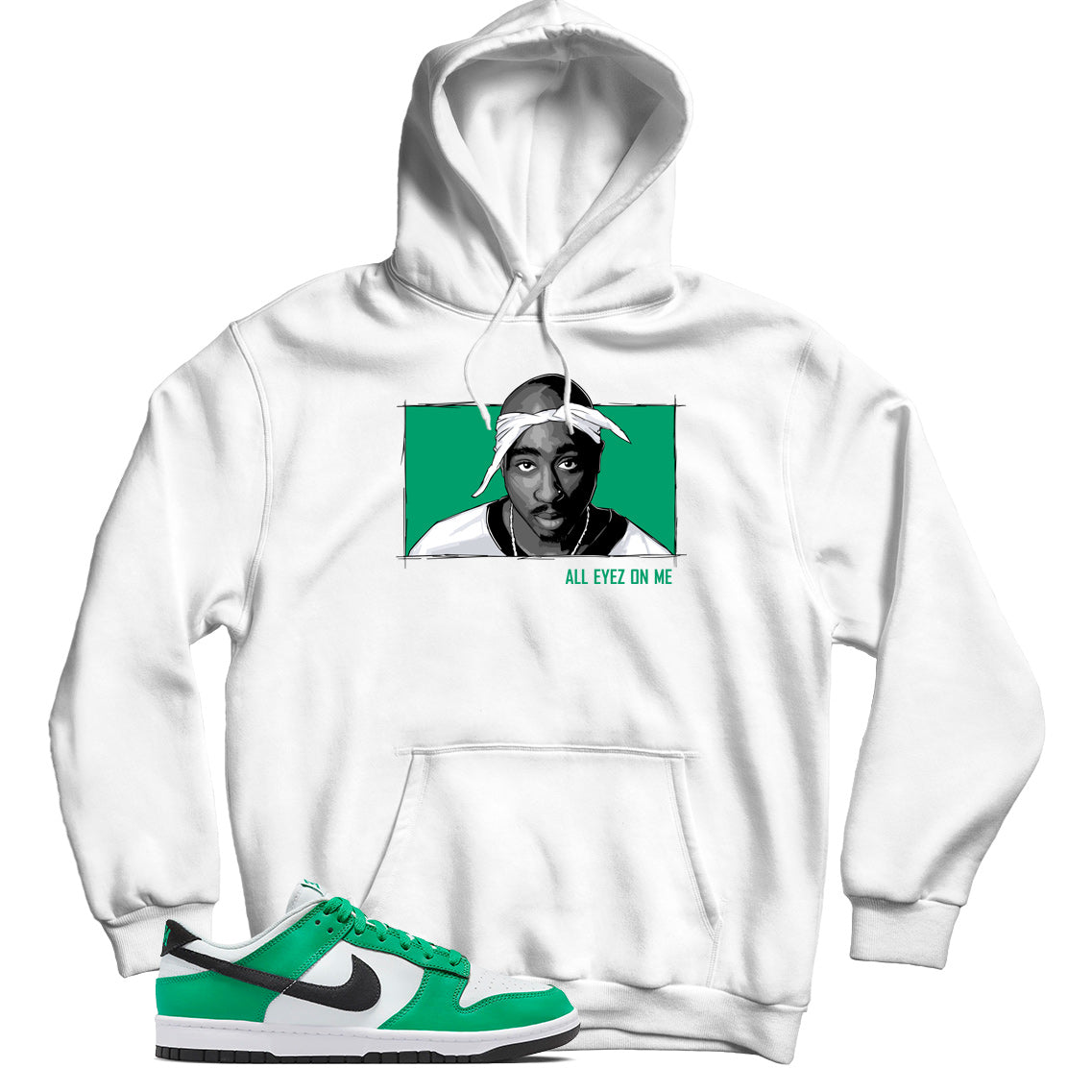 Nike Dunk Low Celtics hoodie