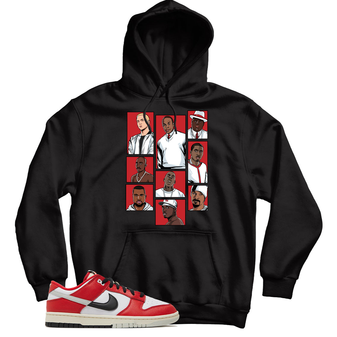 Dunk Low Chicago Split hoodie