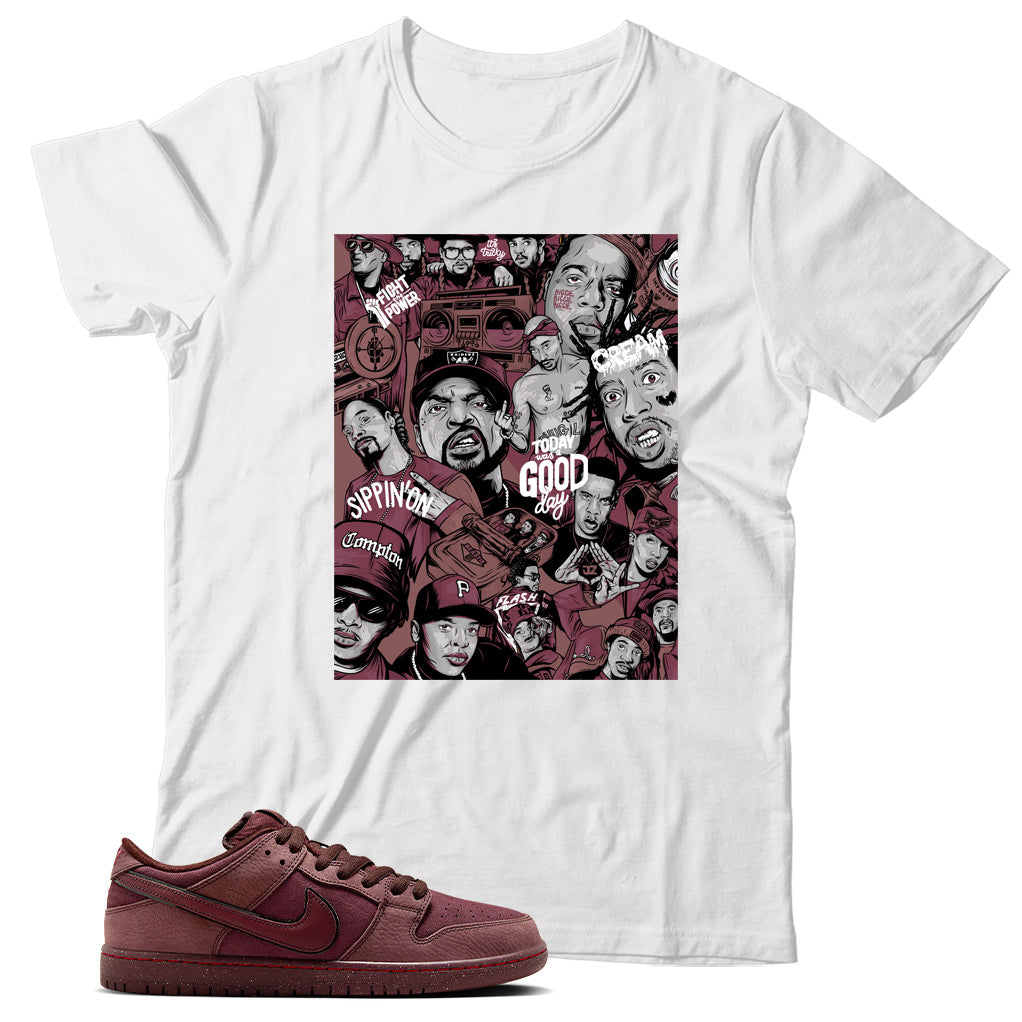 Dunk Low City of Love shirt