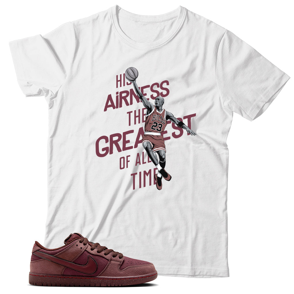 Dunk Low City of Love shirt