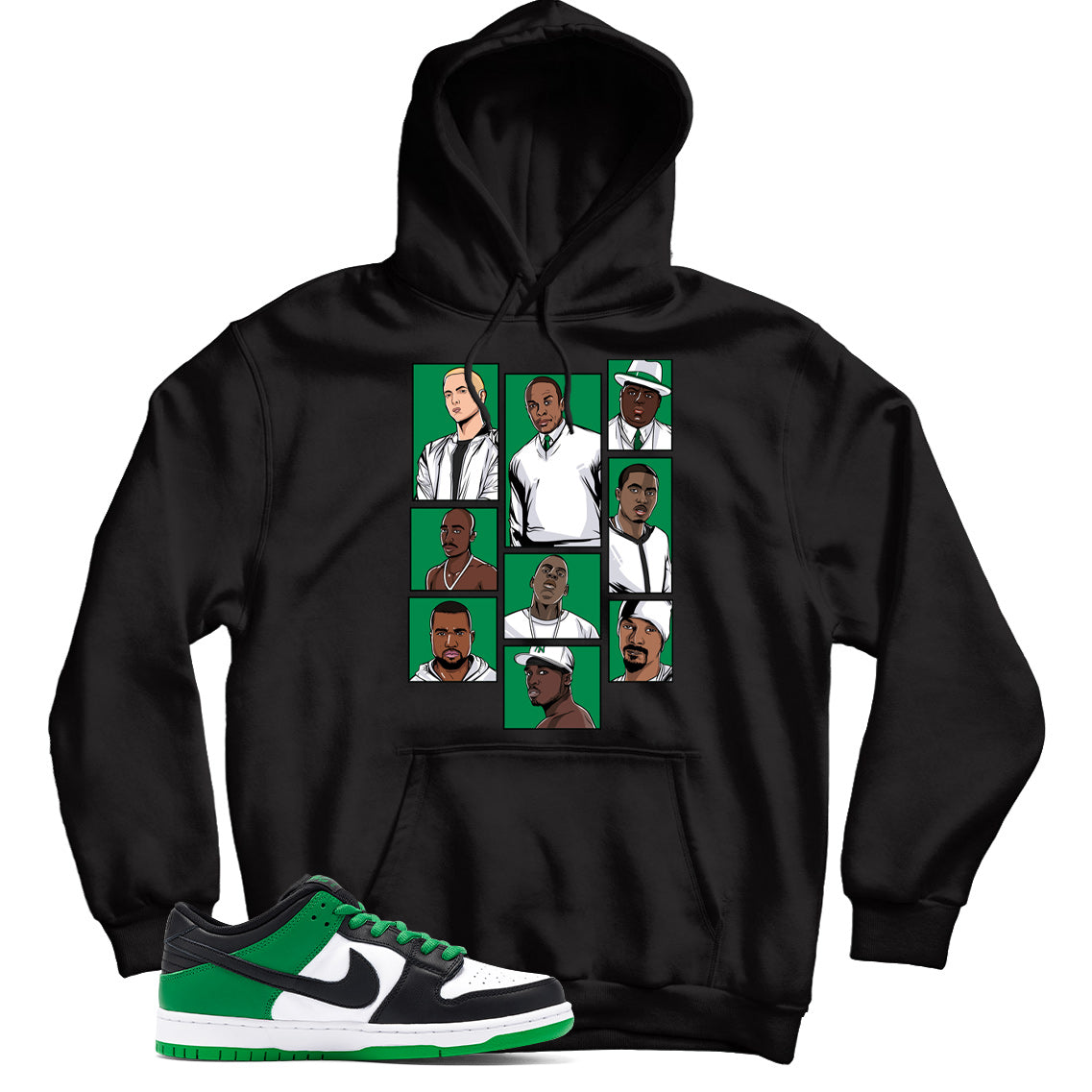 Dunk Low Classic Green hoodie