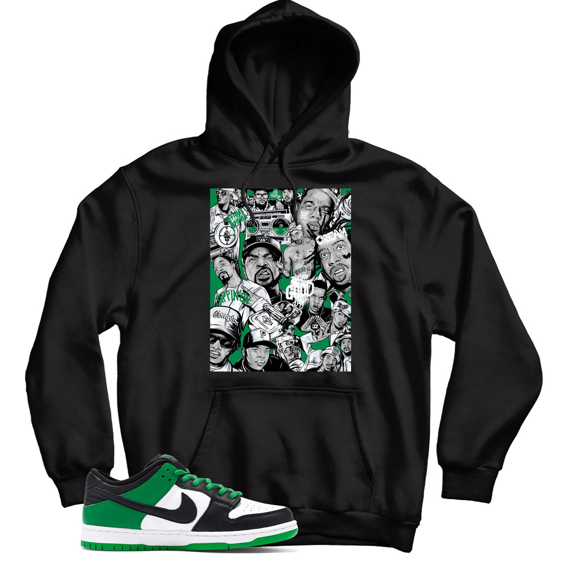 Dunk Low Classic Green hoodie