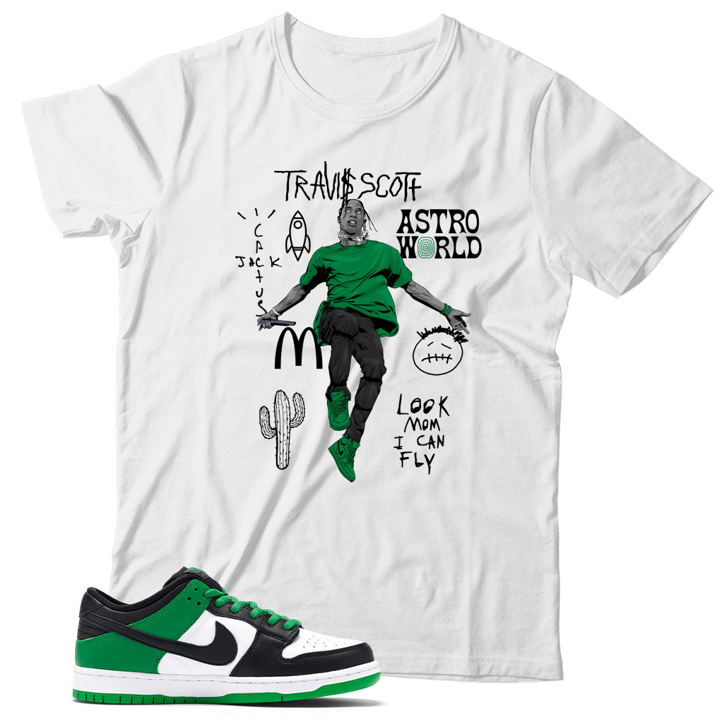 Dunk Low Classic Green shirt