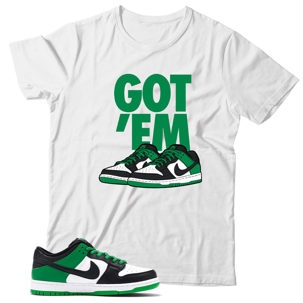 Dunk Low Classic Green shirt