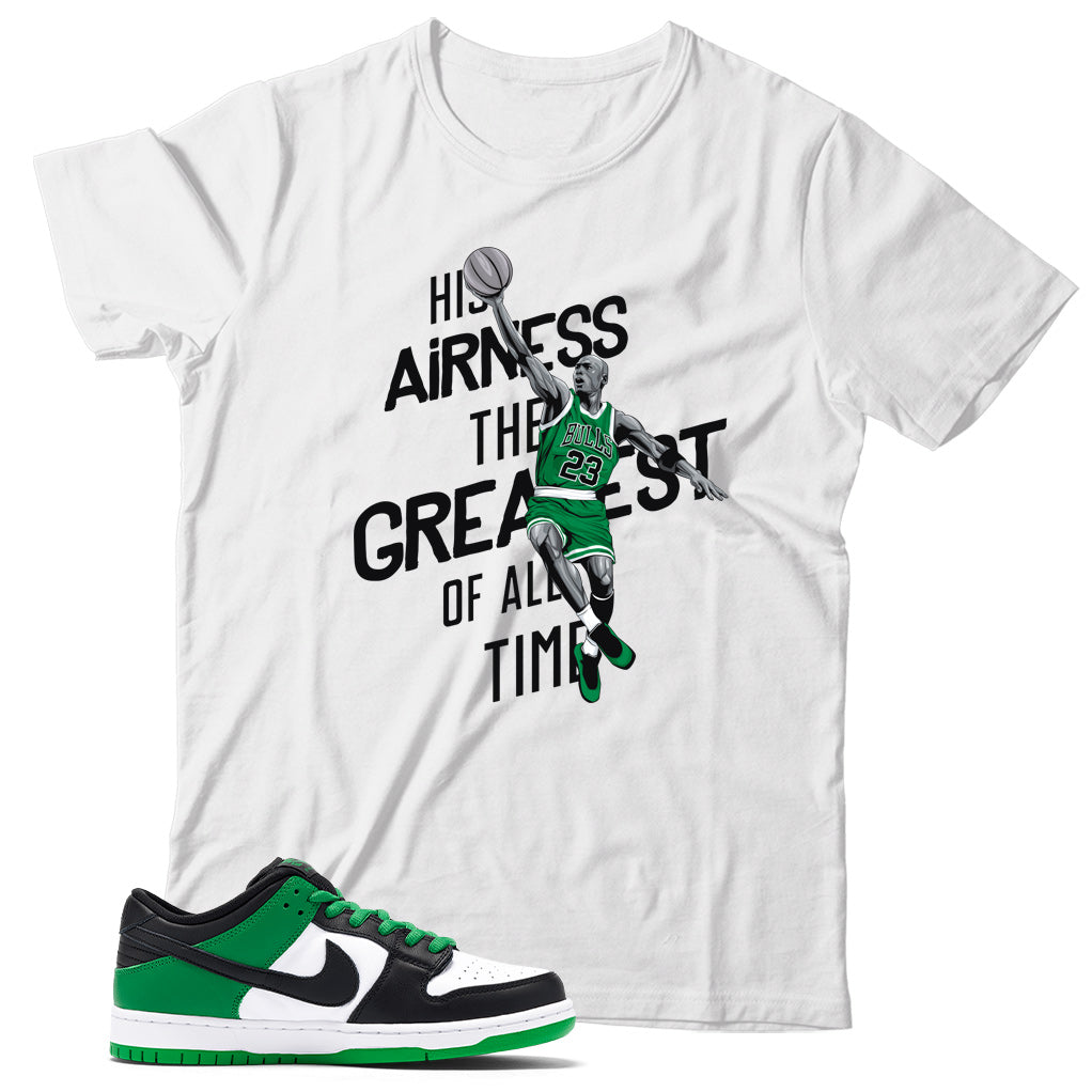 Dunk Low Classic Green shirt