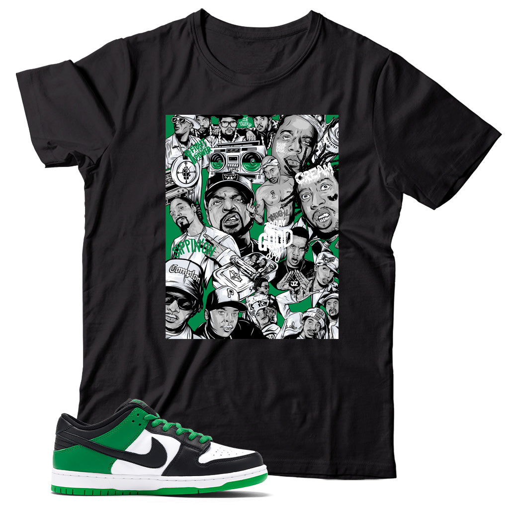 Dunk Low Classic Green shirt