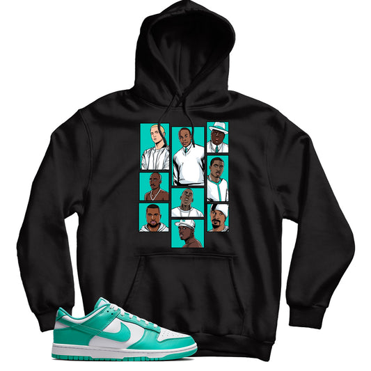 Dunk Low Clear Jade hoodie