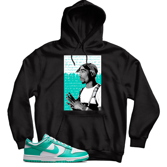 Nike Dunk Low Clear Jade hoodie