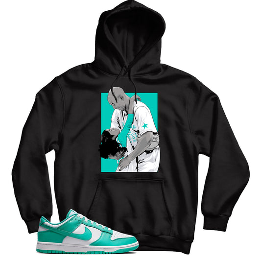 Dunk Low Clear Jade hoodie