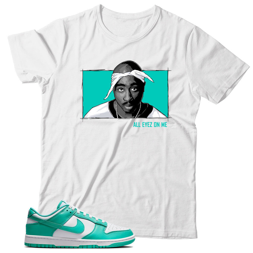 Nike Dunk Low Clear Jade shirt