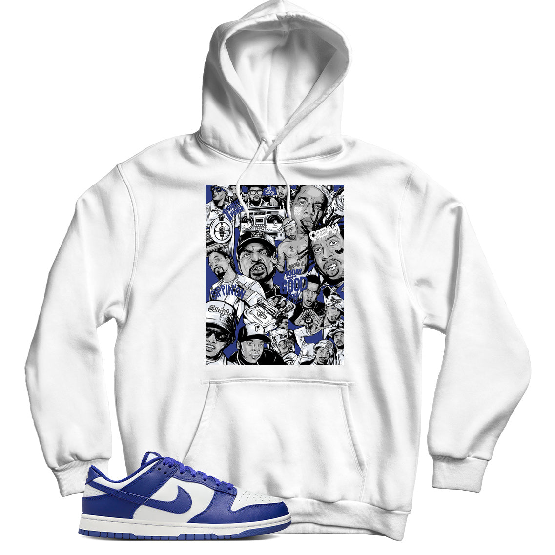 Dunk Low Concord hoodie