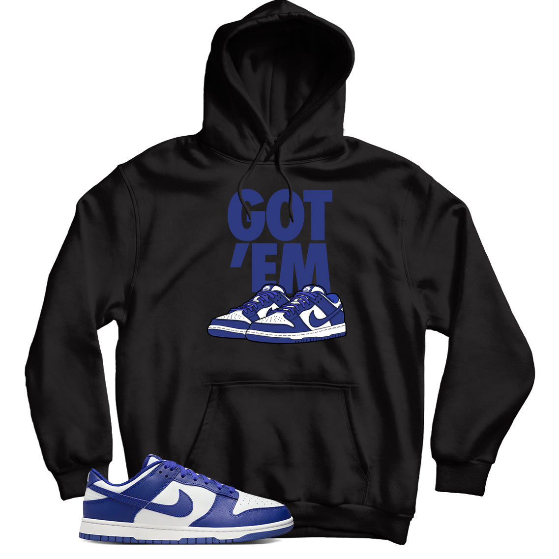 Dunk Low Concord hoodie